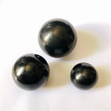 Natural Shungite Sphere Ball 30-60MM, Energy Healing Stone