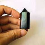100% Natural Shungite Tower Point, 50MM 80MM