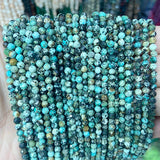 Natural African Turquoise Round Beads 2MM 3MM 4MM