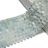 Natural Aquamarine Rondelle Spacer Beads 4*6mm