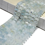Natural Aquamarine Rondelle Spacer Beads 4*6mm