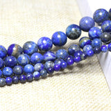 Natural Lapis Lazuli Stone Beads 4/6/8/10/12mm