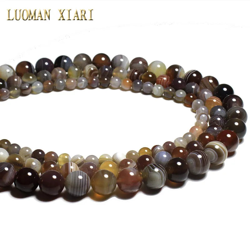 Natural Stone Beads Round Persian Agate Beads 6/8/10 mm