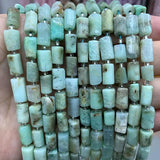 Natural Green Chrysoprase Faceted Spacer Beads DIY Jewelry Making