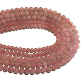 Natural Madagascar Rose Quartz Round Spacer Beads 6/8/10MM