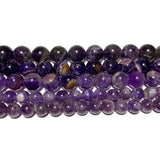 Natural Amethyst Purple Round Spacer Beads 6/8/10MM