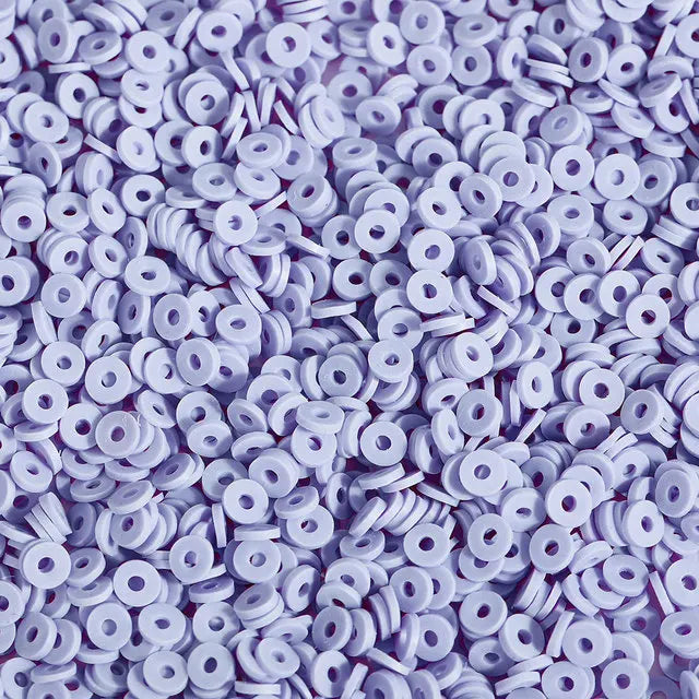 6mm Polymer Clay Spacer Beads for DIY Jewelry