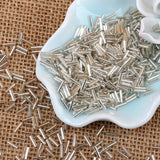 10000pcs 2*6mm Bright Plastic Jewelry Beads Ornament