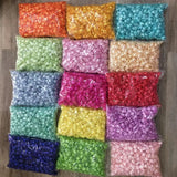 1000Pcs 16mm Acrylic Happiness Pearly Flower Beads DIY Accessories