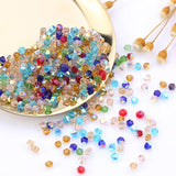 1000pcs 4mm Bicone Crystal Beads Glass Beads Loose Spacer Beads Jewelry Making