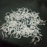 1000pcs Plastic Ear Hook Allergy Earrings DIY Jewelry Making Findings