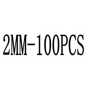 100PCS 2-4MM 14K Round Smooth Beads for Jewelry Making