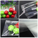 100PCS 8x10-8x32cm Transparent Self-Adhesive Sealed Bag OPP Plastic Glass Bag
