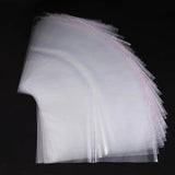 100PCS 8x10-8x32cm Transparent Self-Adhesive Sealed Bag OPP Plastic Glass Bag