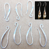 100PCS Silver/Gold Jewelry Findings DIY Earrings For Women