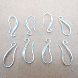 100PCS Silver/Gold Jewelry Findings DIY Earrings For Women
