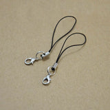 100PCS Lobster Clasp Rope Keychain Women Bag Phone Wallets Trinket DIY Jewelry