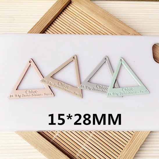 100PCs Oil Drop DIY Jewelry Findings Enamel Pendant Charm