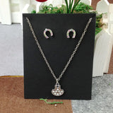 100Pcs Necklace Display Packaging Cards 10x8cm Square Earrings Card