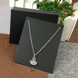 100Pcs Necklace Display Packaging Cards 10x8cm Square Earrings Card