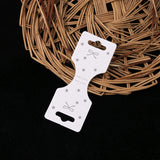 100Pcs/Lot Necklace Cards Jewelry Packaging Display Hanging Tags