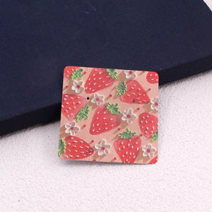 100Pcs 6x6cm Earrings Display Card Paper Holder Jewelry Organizer
