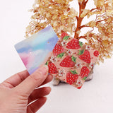 100Pcs 6x6cm Earrings Display Card Paper Holder Jewelry Organizer