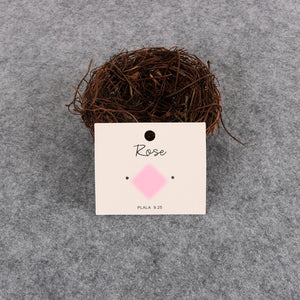 100Pcs Paper Earrings Cards Necklace Display Packaging Hanging Tags