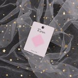 100Pcs Paper Earrings Cards Necklace Display Packaging Hanging Tags