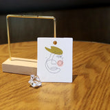 100Pcs Paper Earrings Cards 400gsm Cardboard Necklace Packaging Card Display