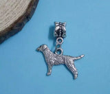 100Pcs Labrador Retriever Charms Pendant for Jewelry Making