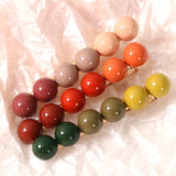 100pcs 12mm Solid Colors Flatback Resin Cabochon Beading Craft Bead