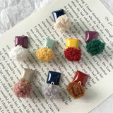 100pcs 20mm Wool Felt Round Charms for Jewelry DIY