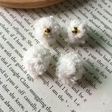 100pcs 20mm Wool Felt Round Charms for Jewelry DIY