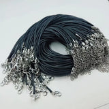 100pcs 45+5cm Wax Cord Necklaces for DIY Jewelry Making
