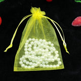 100pcs 7x9cm Organza Bags Wedding Christmas Gift Bag Jewelry Pouch