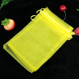 100pcs 7x9cm Organza Bags Wedding Christmas Gift Bag Jewelry Pouch