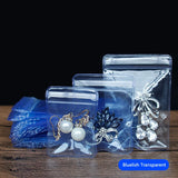 100pcs PVC Zip Lock Anti-oxidation Jewelry Packaging Bags