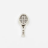 100pcs Tennis Racket Racquet Floating Charms Living Glass Memory Locket