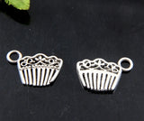 Tibetan Silver Comb Necklace Pendant 21x14mm NXET610