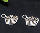 Tibetan Silver Comb Necklace Pendant 21x14mm NXET610