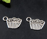 Tibetan Silver Comb Necklace Pendant 21x14mm NXET610