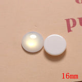 100pcs 16mm Geometry Resin Beads DIY Jewelry Earring/Hair Accessory