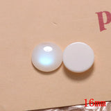 100pcs 16mm Geometry Resin Beads DIY Jewelry Earring/Hair Accessory