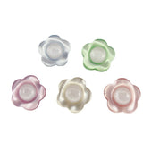 100pcs/lot 20mm Cartoon Flowers Resin Flatback Beads DIY Earring/Garment/Hair