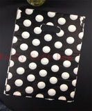 100pcs 25x35cm Round Dots Plastic Bag Boutique Jewelry Packaging Bags