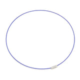 100pcs Stainless Steel Wire Collar Necklace DIY Jewelry Accessories