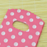 100pcs Pink Plastic Bag Charms Nuts Jewelry Packaging Small Candy Gift