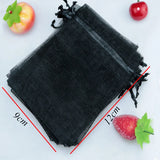 100pcs Organza Bags 9x12cm Wedding Favor Gift Bag