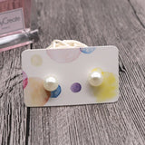100pcs/lot Paper Earrings Card Dots Jewelry Necklace Cards